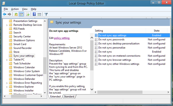 Local Group Policy Editor Sync