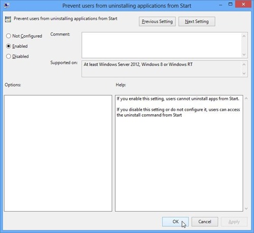 Local Group Policy editor